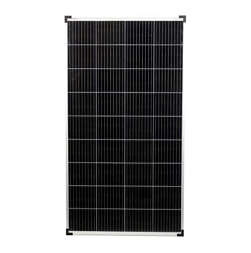 enjoy solar Mono 150 W 12V Monokristallines Solarpanel Solarmodul Photovoltaikmodul ideal für Wohnmobil, Gartenhäuse, Boot